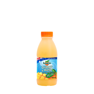 Lencia Orange Mango Fruit Drink 500 Ml