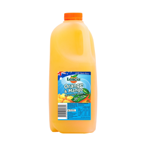 Lencia Orange Mango Fruit Drink 2 Lt